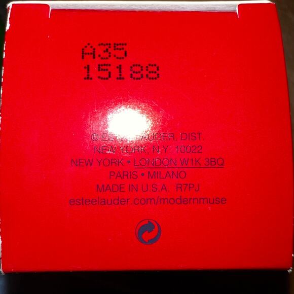 Estee Lauder Modern Muse Le Rouge red bottle .14 Fl oz  SPRAY Eau De Parfum - Picture 2 of 6